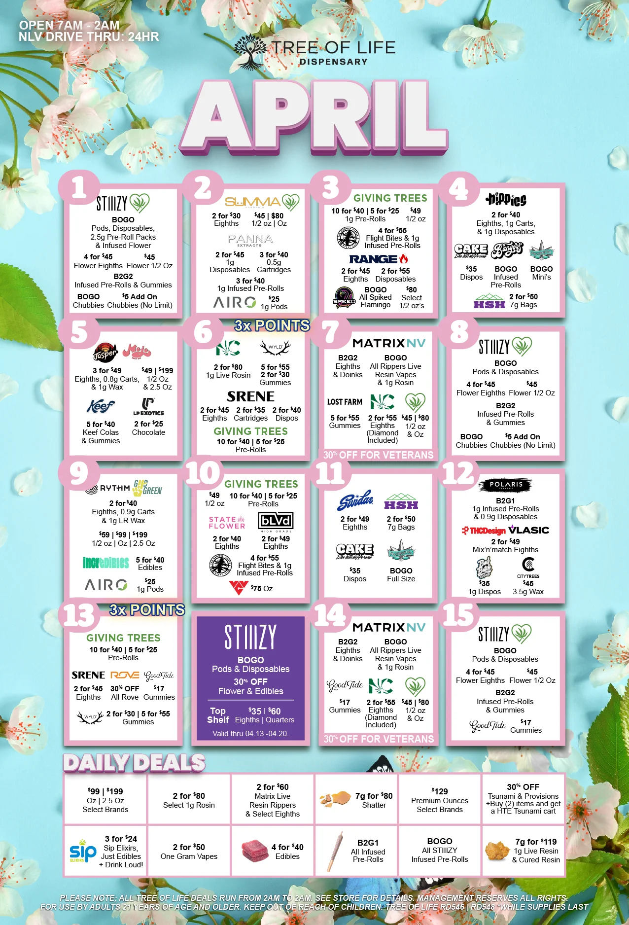 Apr 2026 Digital Calendar A