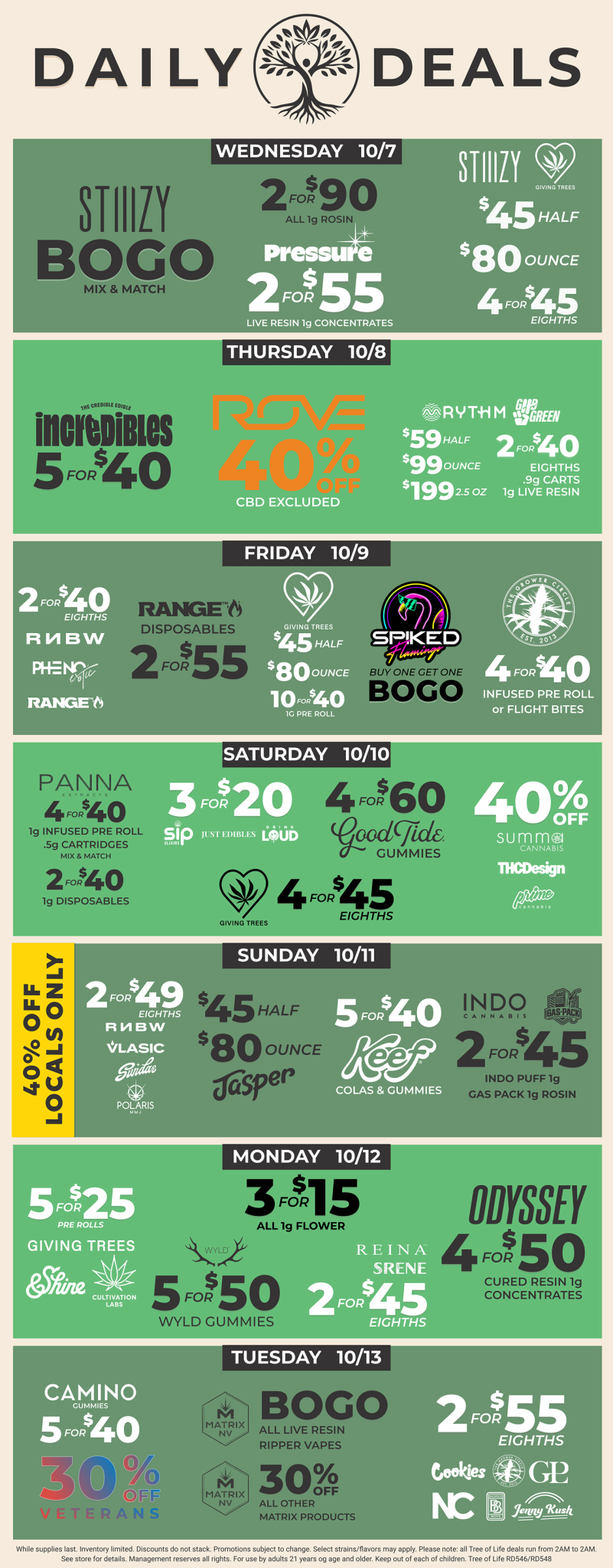 Oct Dig Calendar 7 13